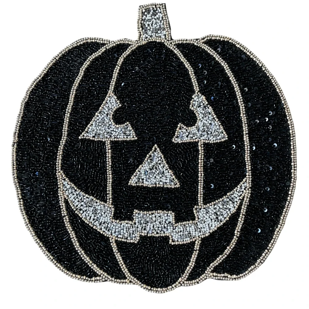Nicole Miller Halloween Jack O Lantern Pumpkin Placemat 15